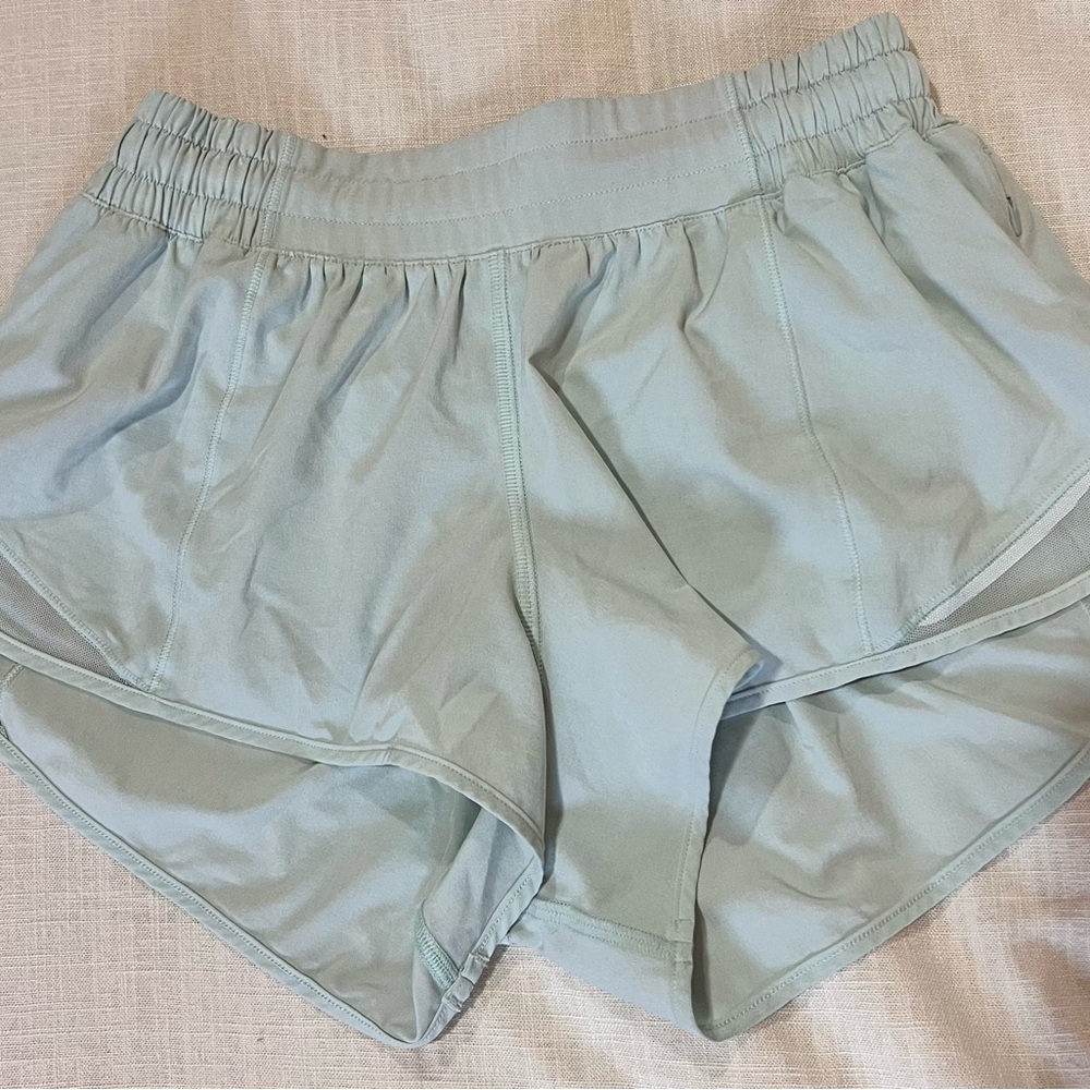 Lululemon Mint Green Women's Athletic Shorts